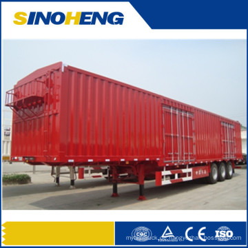 China 30-60ton Cargo Box halb Anhänger